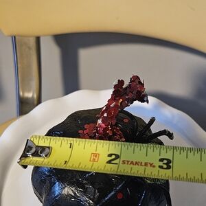 Black and Red Decorative Item